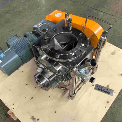 Plastic Granule Pneumatic Conveying Anti Shear Stainless Steel Rotary Valve Airlock