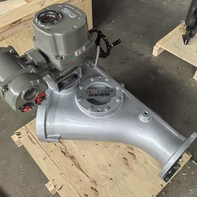 Ductile Iron Wear-Resistant Two-Way Pneumatic Solid Bulk Material Diverter Valve