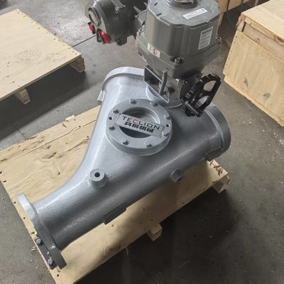 Ductile Iron Wear-Resistant Two-Way Pneumatic Solid Bulk Material Diverter Valve