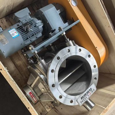 Pneumatic Dilute Phase Conveying 10 T/ h PP Plastic Particle Rotary Airlock Valve