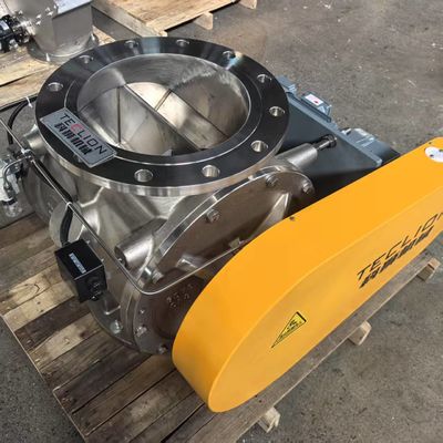 DN300 Caliber Pneumatic Conveying Powder Stainless Steel Rotary Feeder