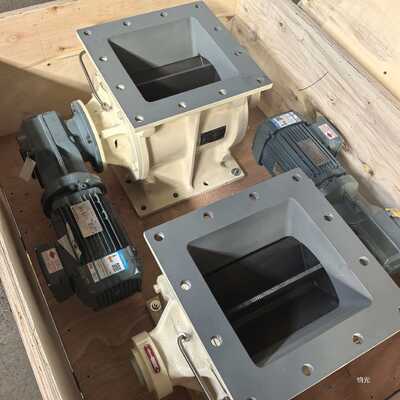 Cast iron wear-resistant rotary airlcok valve for conveying fly ash and dust