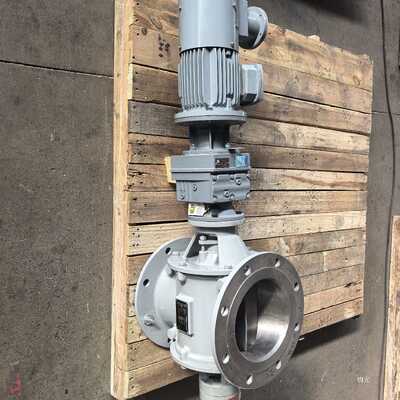 Cast iron material packing sealed air lock rotary valve feeder