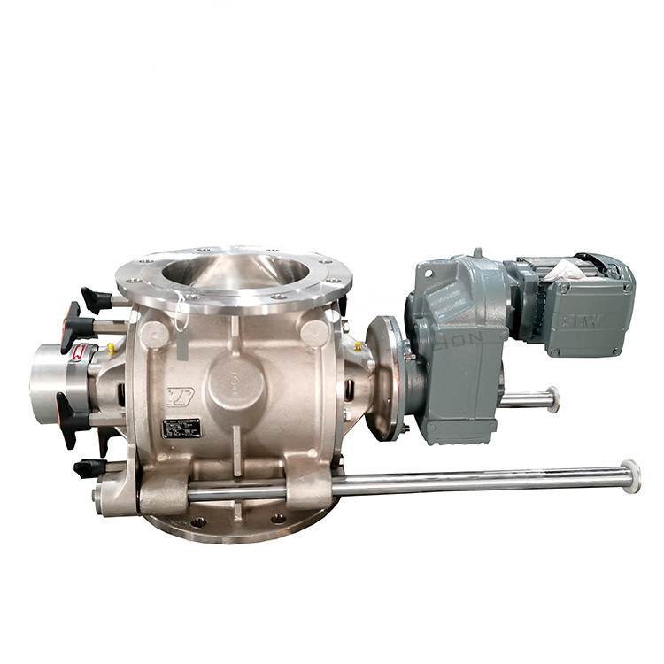 Pneumatic Conveying High Pressure Rotary Valve Lock Fly Ash Discharging ...