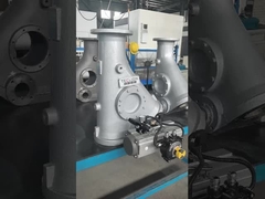 粉末と粒状の鋳鉄材料から成る固体二方向振り子ディバーターバルブ