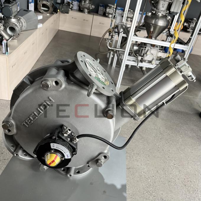 Dual Channel Directional Valve For Dense Phase Conveying Pipelines