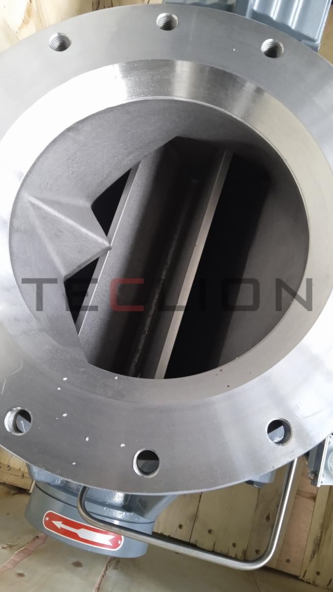 Particle Rotor Base Carbon Steel Particle Rotary Feeder With Valve Housing / Rotor Material